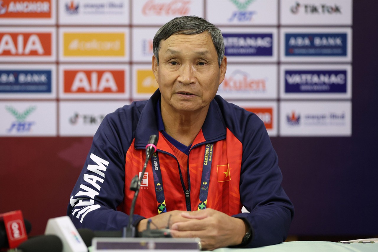 ĐT nữ Việt Nam không có tấm HCV để chia tay trọn vẹn với HLV Mai Đức Chung