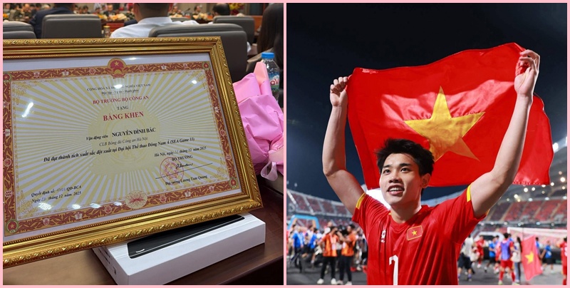 Nguyễn Đình Bắc nhận vinh dự đặc biệt sau Sea Games 33