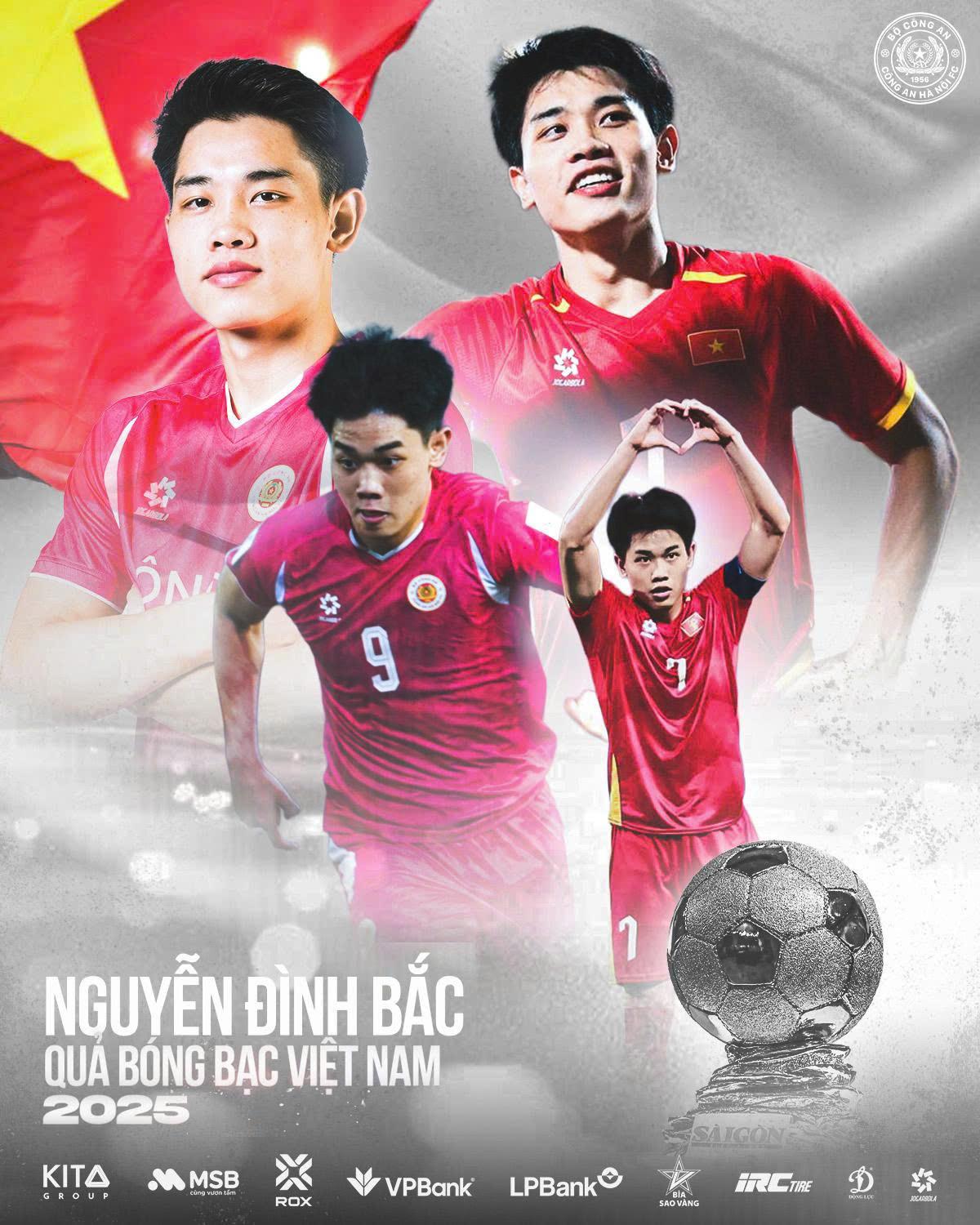 Đình Bắc chỉ nhận được giải Quả bóng bạc dù rất được kỳ vọng