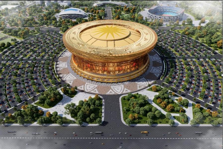 Siêu dự án SVĐ Trống Đồng của Việt Nam đã được khởi công